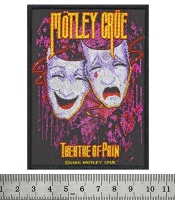 Нашивка ткана MOTLEY CRUE - THEATRE OF PAIN (ofp-206)