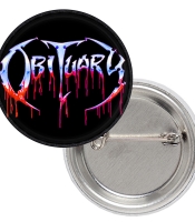 Значок Obituary (blood logo)