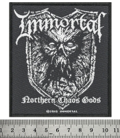 Нашивка ткана IMMORTAL - NORTHERN CHAOS GODS (ofp-341)