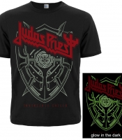 Футболка Judas Priest "Invincible Shield" (світиться в темряві)