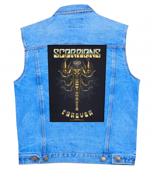 Нашивка наспинна катана SCORPIONS - FOREVER (olbp-158) Нашивка наспинна катана SCORPIONS - FOREVER (olbp-158)
