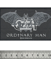 Нашивка ткана OZZY OSBOURNE - ORDINARY MAN (ofp-214)
