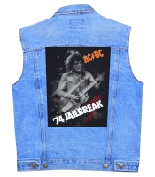Нашивка наспинна катана AC/DC - 74 JAILBREAK (olbp-052)