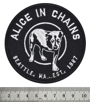 Нашивка Alice in Chains (Seattle WA. EST.1987)