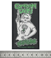 Нашивка ткана GREEN DAY - KERPLUNK (ofp-138)