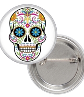 Значок Череп Калавера