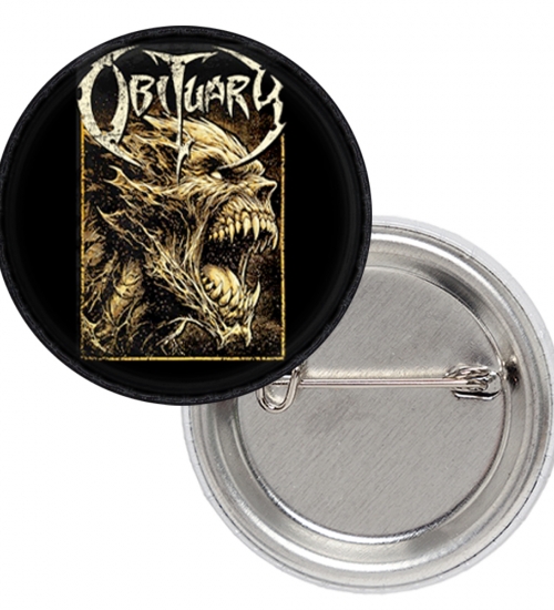 Значок Obituary (Torn Apart)