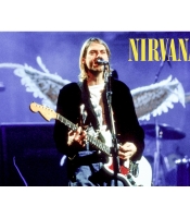 Плакат Nirvana (Kurt with Wings)