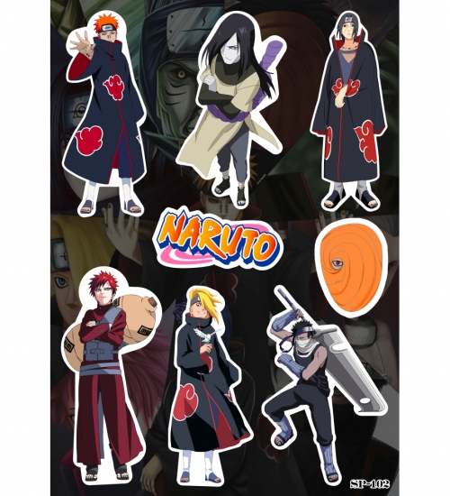 Стикерпак Naruto (villains) SP-102