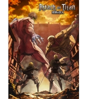 Плакат Attack On Titan (battle)