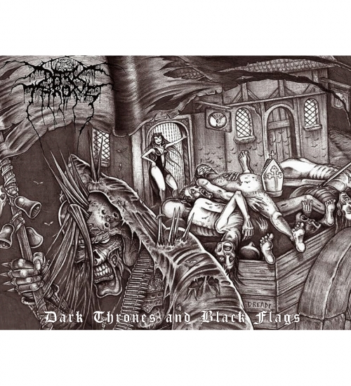 Плакат Darkthrone (Dark Thrones and Black Flags)