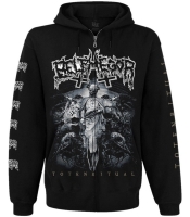 Худі Belphegor "Totenritual" на блискавці