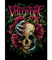 Плакат Bullet for My Valentine (Skull and Roses)