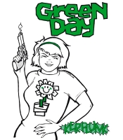 Плакат Green Day (Kerplunk)