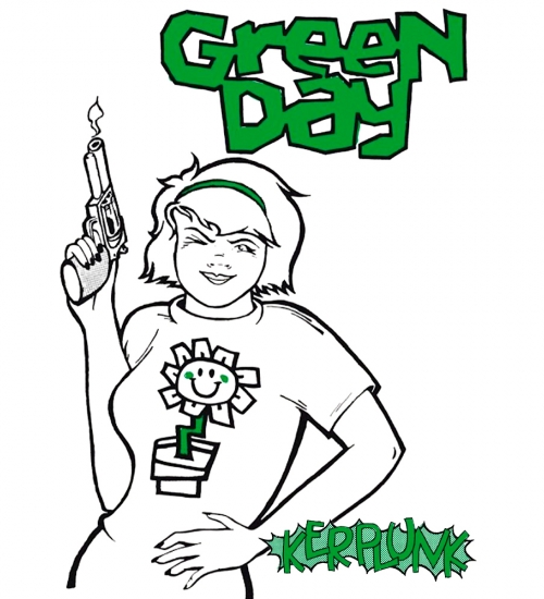 Плакат Green Day (Kerplunk) Плакат Green Day (Kerplunk)