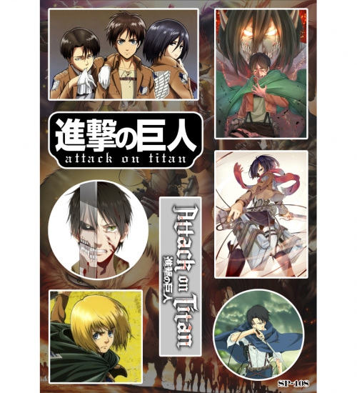 Стикерпак Attack On Titan (characters) SP-108