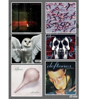 Стікерпак Deftones (album covers) SP-223