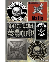 Стікерпак Black Label Society SP-229
