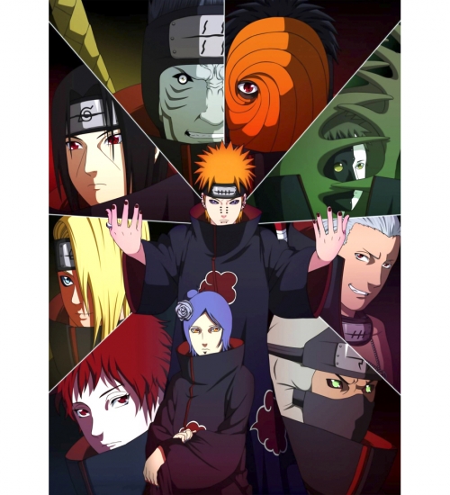 Плакат Naruto (Akatsuki)