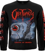 Футболка з довгим рукавом Obituary "Cause of Death"