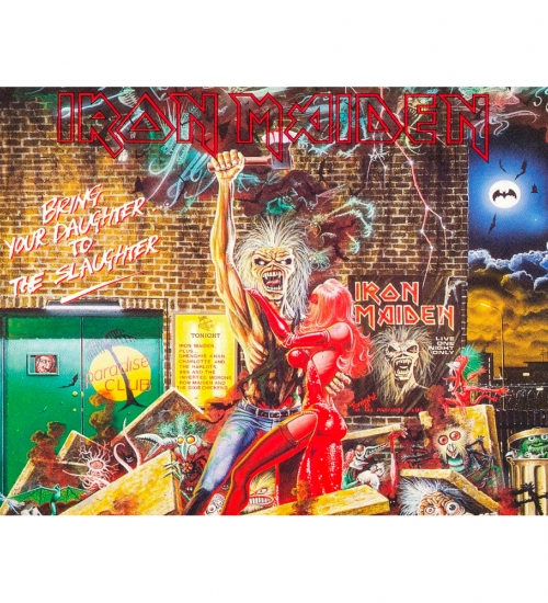 Плакат Iron Maiden (Bring Your Daughter... to the Slaughter)