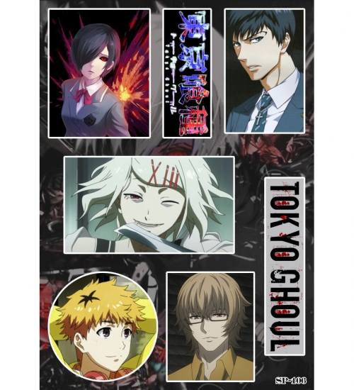 Стикерпак Tokyo Ghoul (characters) SP-106