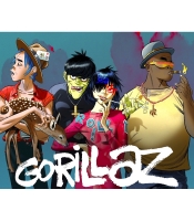 Плакат Gorillaz (smoking)