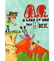 Плакат Anal Cunt (Like It When You Die)