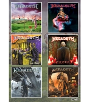 Стікерпак Megadeth (album covers) 2 SP-177