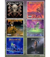 Стікерпак Megadeth (album covers) 1 SP-173