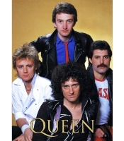 Плакат Queen (yellow background)