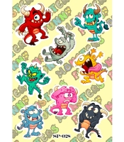 Стикерпак Funny Monsters SP-028