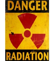 Плакат Danger - Radiation