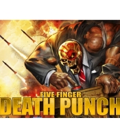Плакат Five Finger Death Punch "And Justice For None"