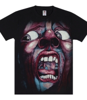 Футболка Full print King Crimson "In the Court of the Crimson King" (black t-shirt) (EU-P)