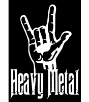 Плакат Heavy Metal (Sign Of The Horns)