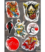 Стикерпак Japanese Tattoo SP-075