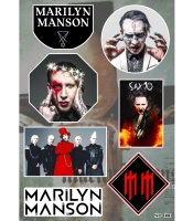 Стикерпак Marilyn Manson SP-060