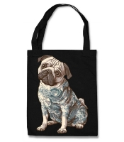 Эко-сумка Urbanist Tattoo Pug