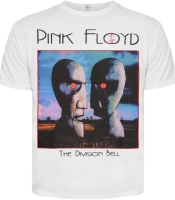 Футболка Pink Floyd "The Division Bell" (белая футболка)
