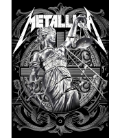 Плакат Metallica (Justice Black&White)