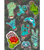 Стикерпак Zombie Hands  SP-033