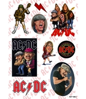 Стикерпак AC/DC (comics) SP-001