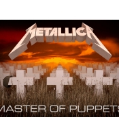 Плакат Metallica "Master of Puppets"