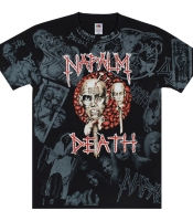 Футболка Full print Napalm Death (European Tour 1994) (black t-shirt) (EU-P)