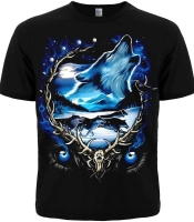 Футболка "Волк воющий"