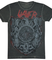 Футболка Full print Slayer (coat of arms) (graphite t-shirt) (EU-P)
