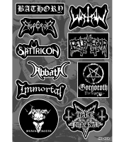 Стикерпак Black Metal SP-076