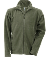 Кофта флісова Kariban Falco (K911) на блискавці (олива)