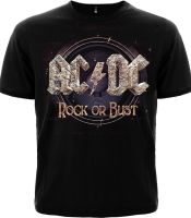 Футболка AC/DC "Rock Or Bust"